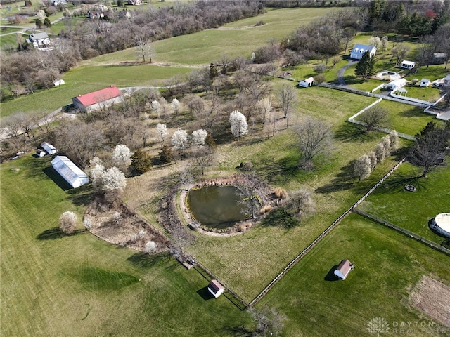 2696 Wilmington Rd, Lebanon, OH 45036 - birds eye view of property featuring a rural view