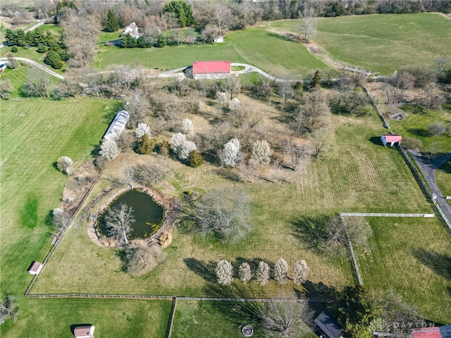 2696 Wilmington Rd, Lebanon, OH 45036 - birds eye view of property featuring a rural view and a water view