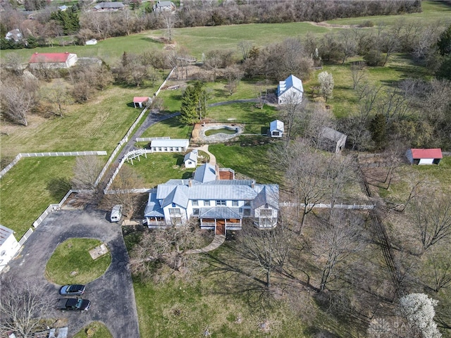 2696 Wilmington Rd, Lebanon, OH 45036 - bird's eye view featuring a rural view