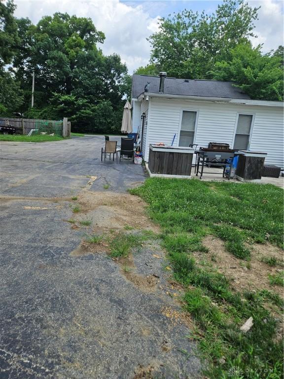 back of house featuring a patio area