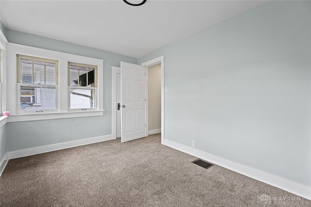 interior space featuring carpet flooring