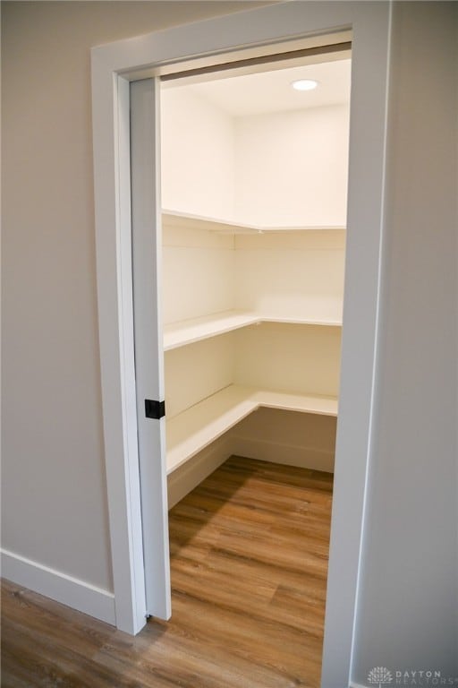 view of pantry