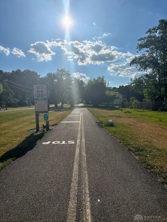 view of road