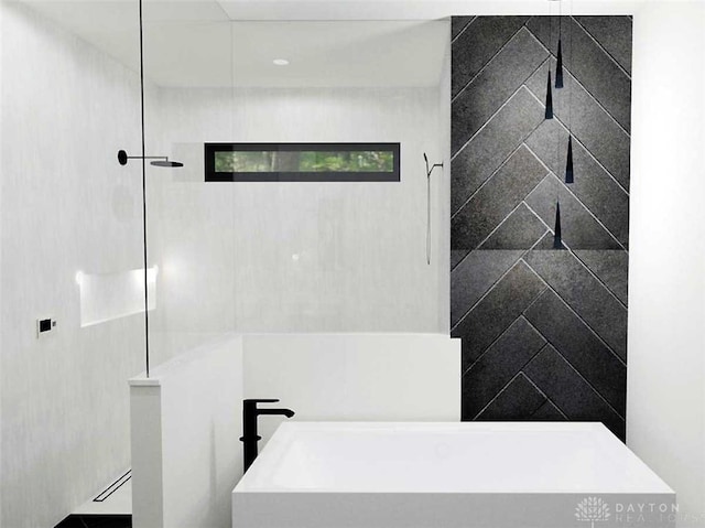 4870 Bunnell Hill Rd, Lebanon, OH 45036 - bathroom with a soaking tub and walk in shower