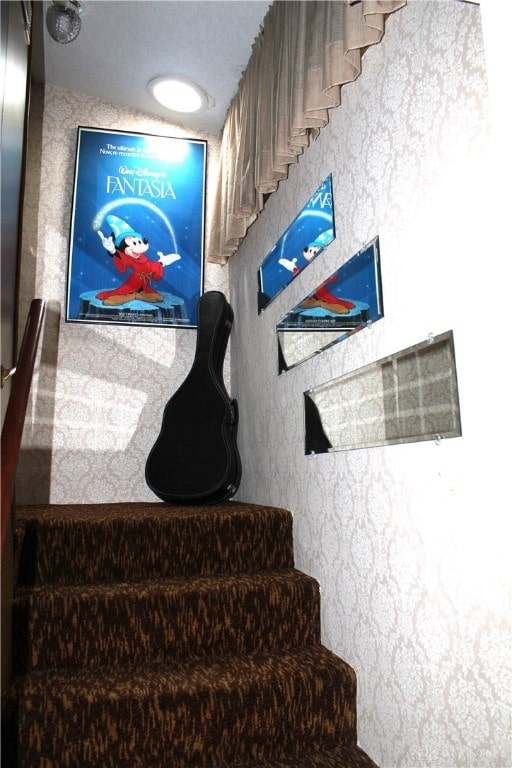 view of staircase