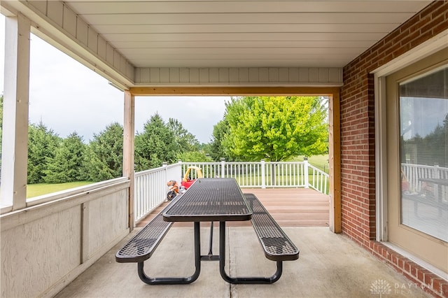 view of patio / terrace