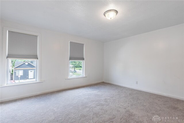 carpeted empty room with a wealth of natural light