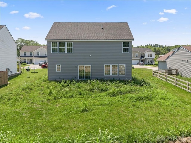 view of rear view of house