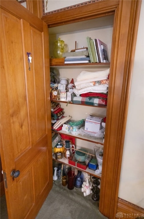 view of closet