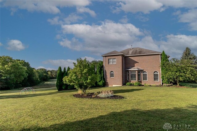 view of rear view of property