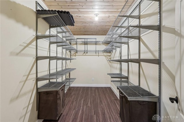 view of storage room