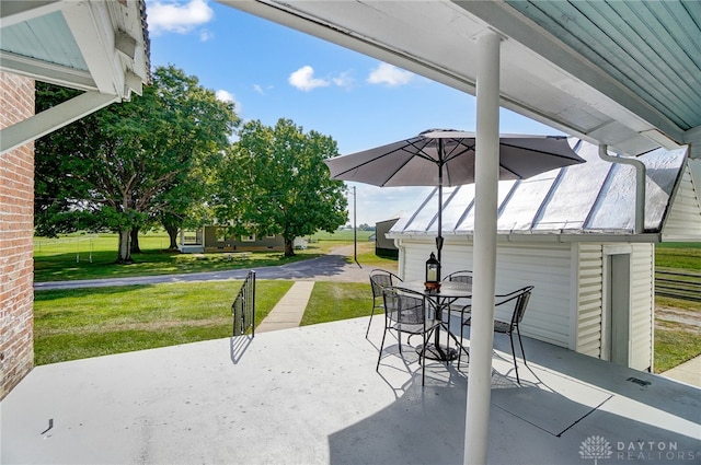 view of patio / terrace