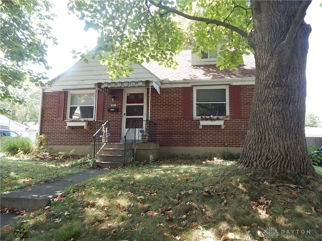 view of bungalow-style house