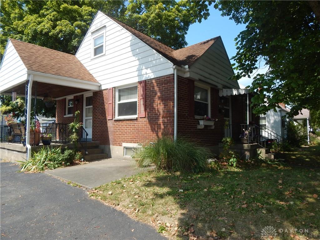 exterior space with covered porch