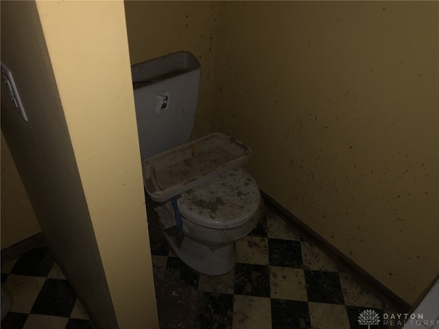 bathroom with toilet