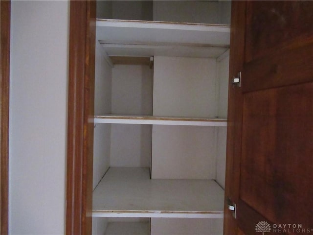 view of closet