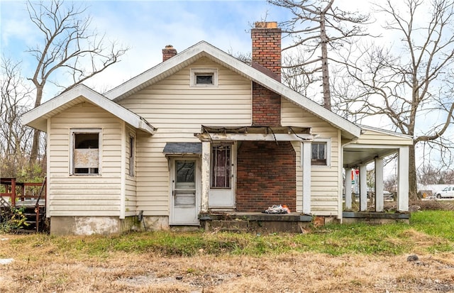 view of back of house