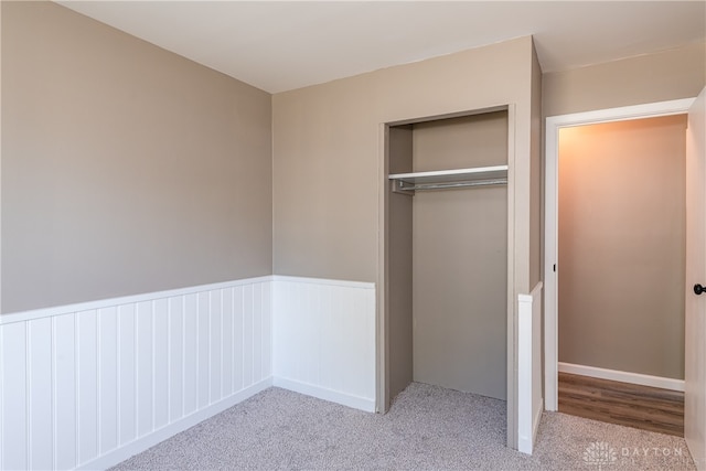 view of closet