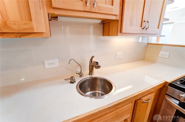 kitchen with sink