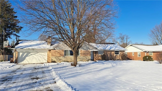 view of ranch-style home