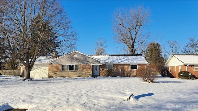 view of ranch-style house