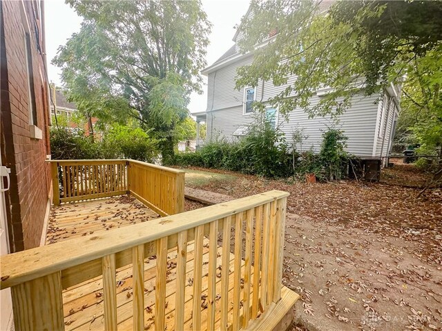 3501 Bevis Ave, Cincinnati, OH 45207 - view of wooden deck