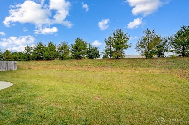 view of yard