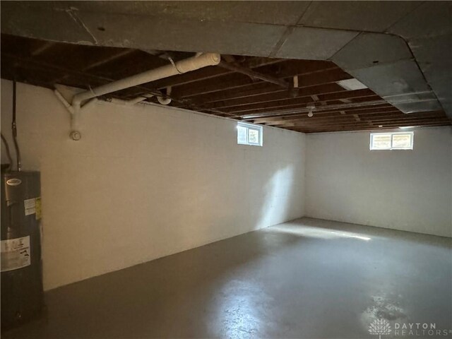 4130 Chalfant Dr, Medway, OH 45341 - basement with water heater