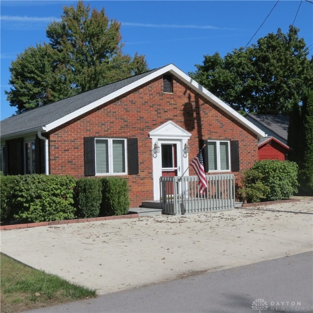 view of front of house