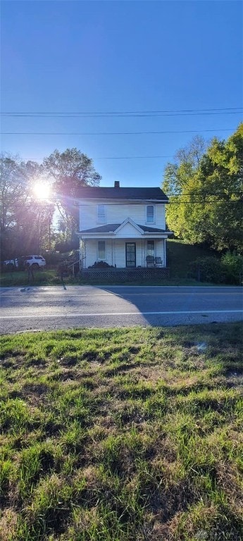 view of front of house