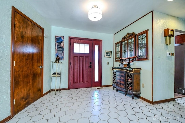 view of entrance foyer