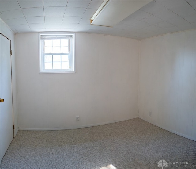 empty room featuring carpet floors