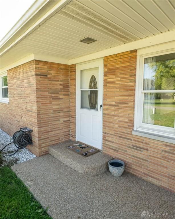 view of entrance to property