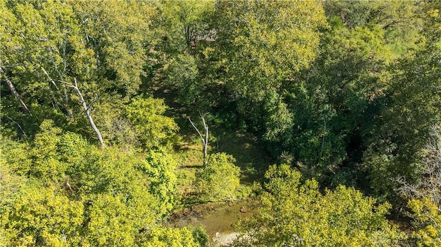 view of landscape featuring a view of trees