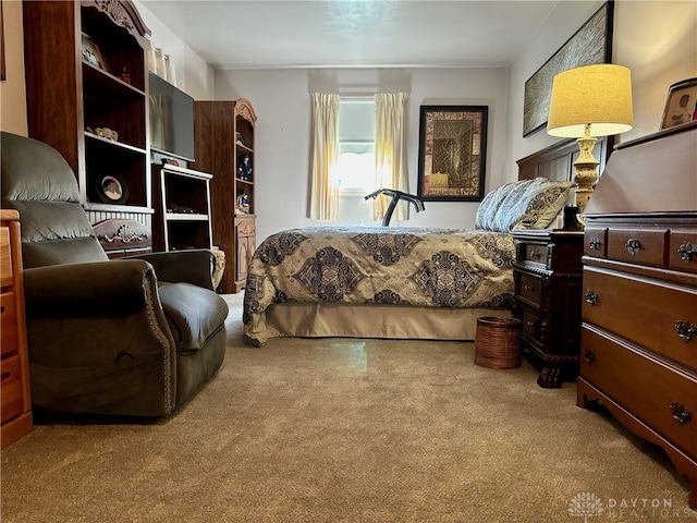 bedroom featuring carpet floors