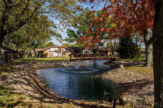 property view of water