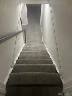 stairs with carpet