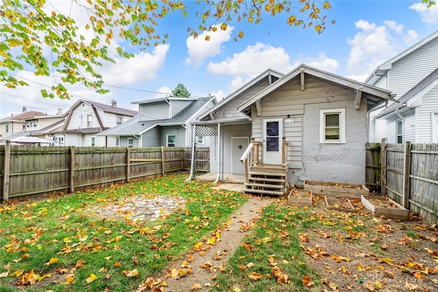 view of back of property