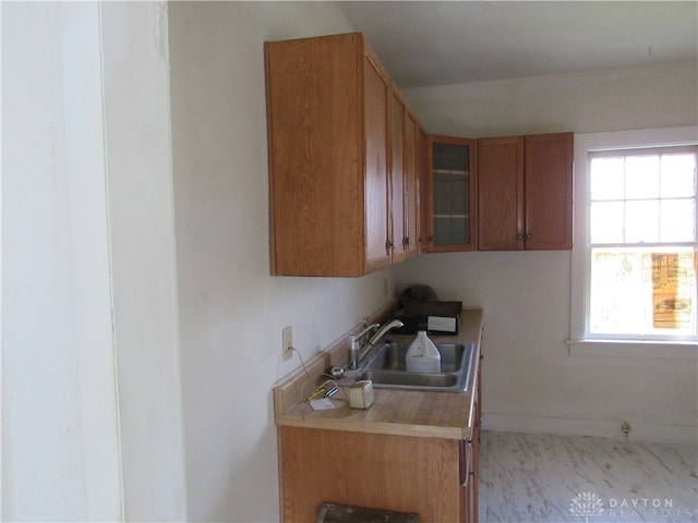 kitchen with sink