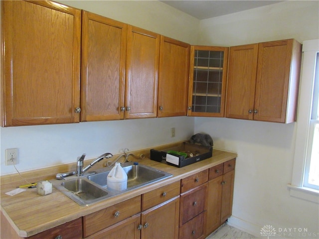 kitchen with sink