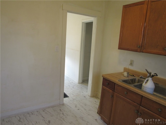 kitchen with sink