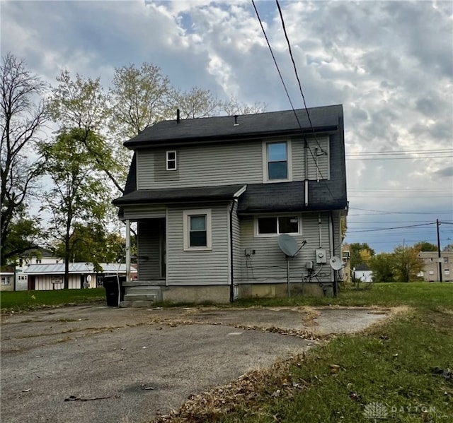 view of back of house