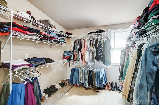 view of spacious closet