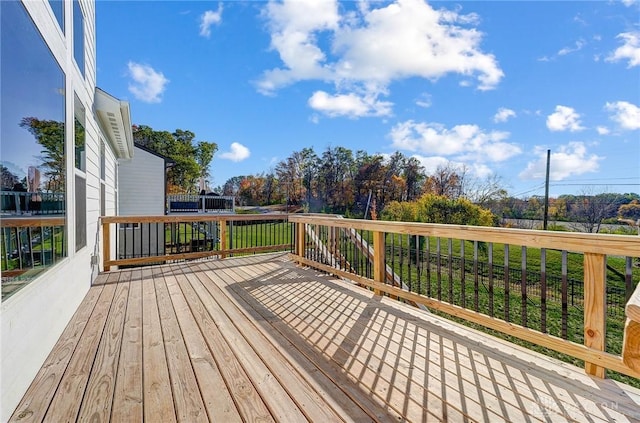 view of deck