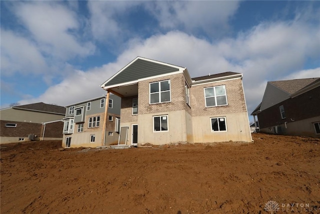 view of rear view of property