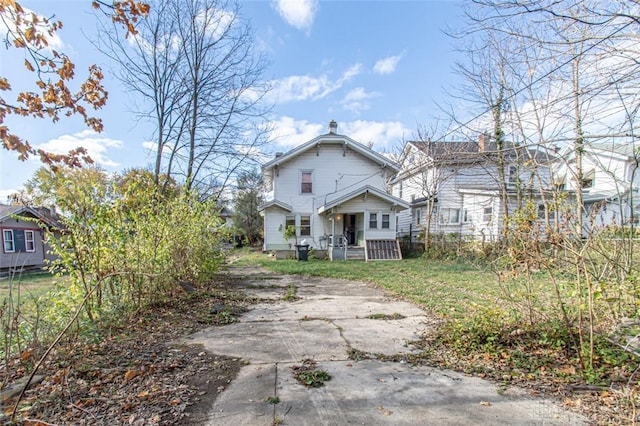 view of back of house