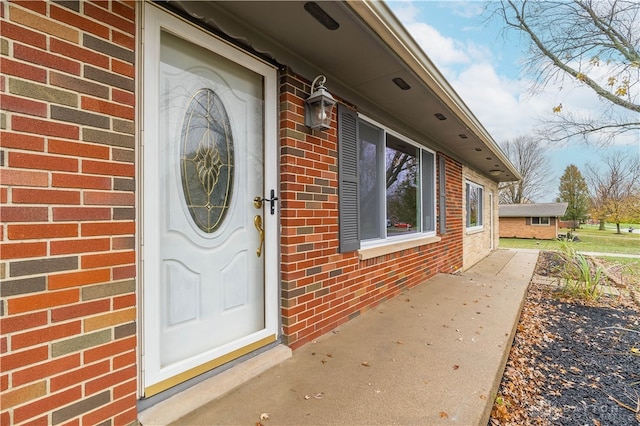 view of property entrance