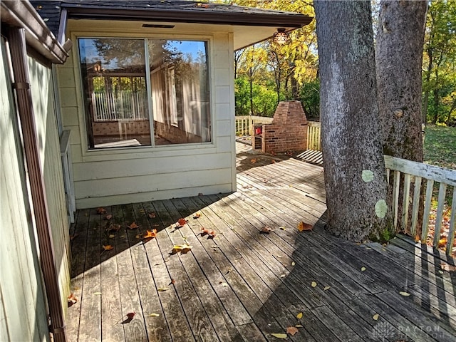 view of deck