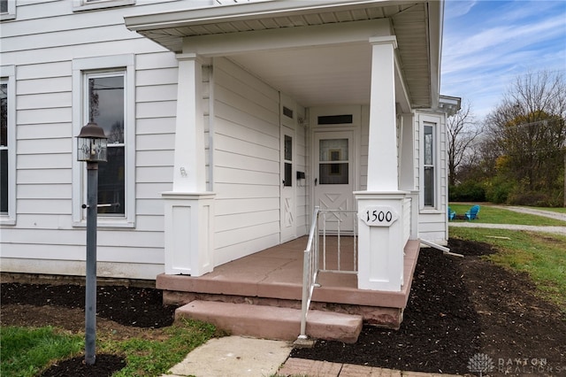 view of property entrance