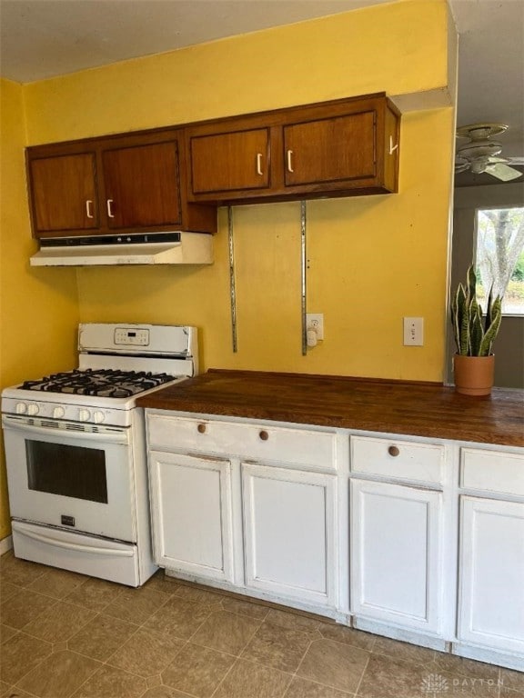 kitchen with gas range gas stove